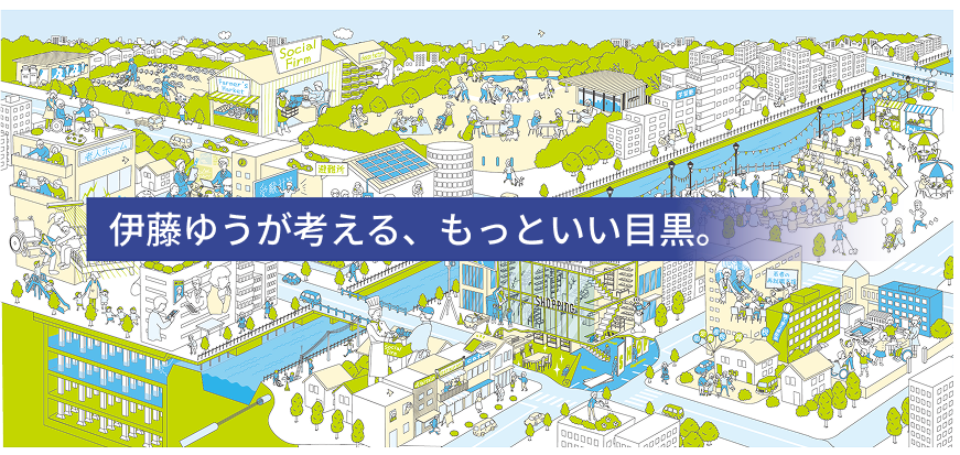 伊藤ゆうが考える、もっといい目黒。